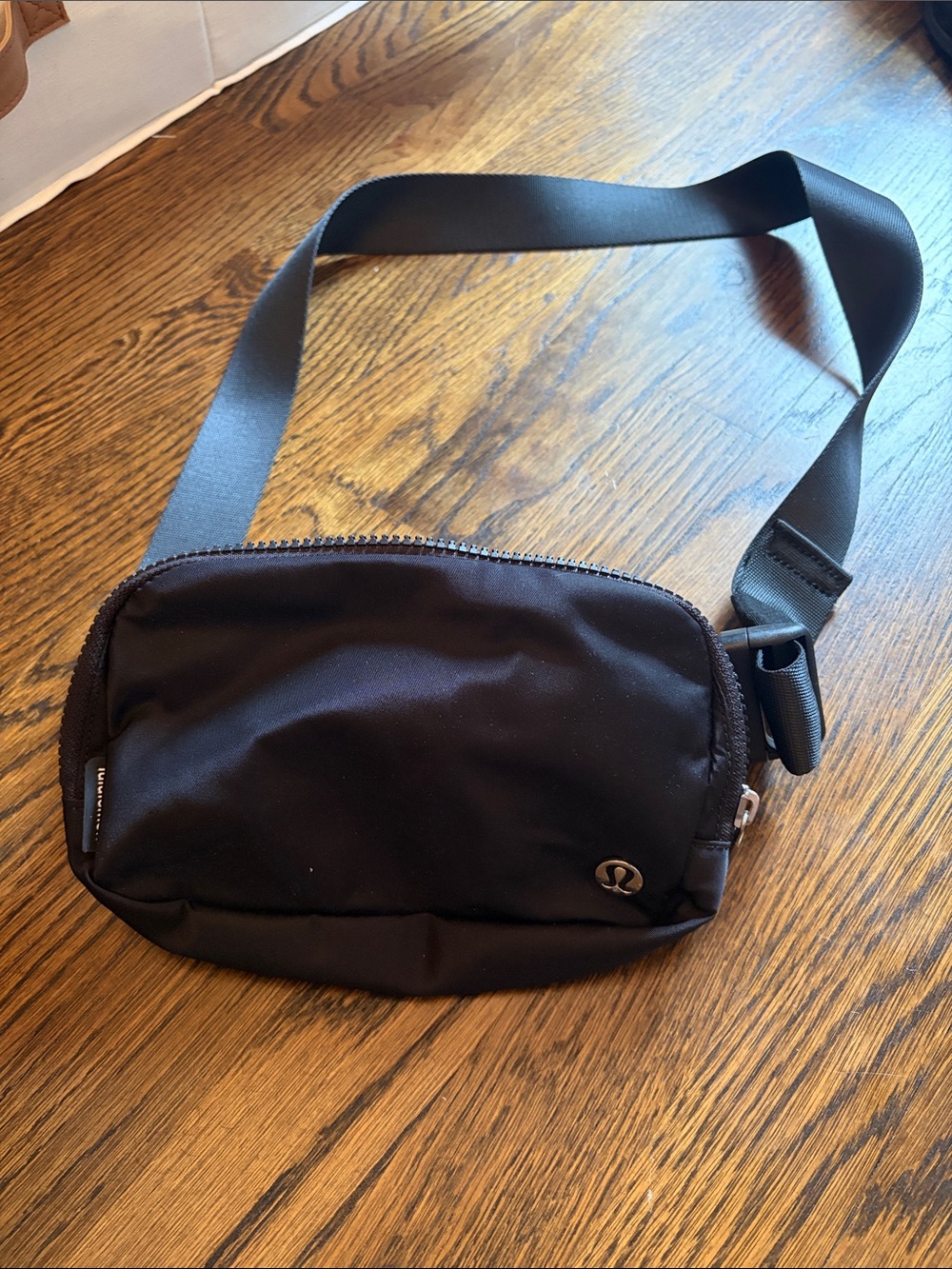 lululemon athletica Black Compact Crossbody Belt Bag never used